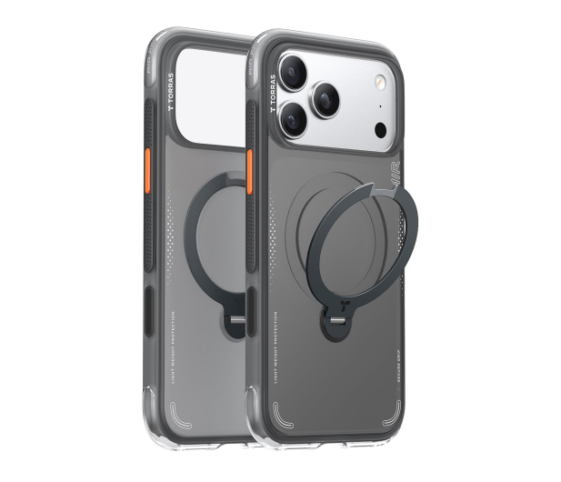 TORRAS Ostand  Spin Air Series do iPhone 17 Pro (Shadow Black) - 1483039 - zdjęcie
